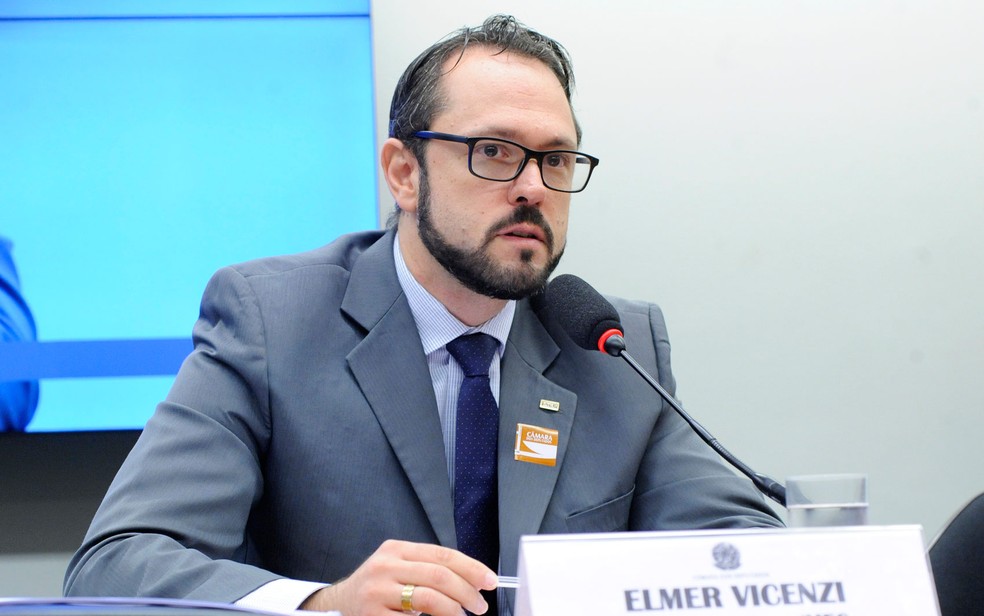 O delegado Elmer Vicenzi, então como presidente do Inep, participou de audiência na Câmara no dia 14 — Foto: Cleia Viana/Câmara dos Deputados