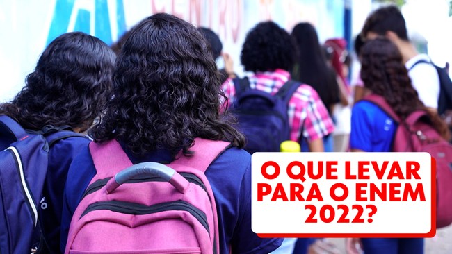 O que pode e o que não pode levar no dia da prova do Enem?