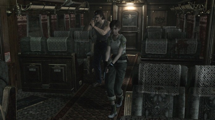 Rebecca Chambers e Billy Coen estrelaram o último Resident Evil nos moldes clássicos da série (Foto: Reprodução/Siliconera)