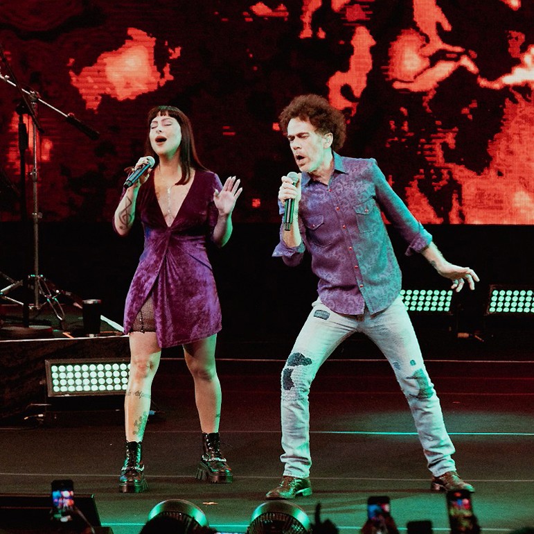 Pitty e Nando Reis lançam álbum com gravação ao vivo do show que reuniu os artistas em 2022