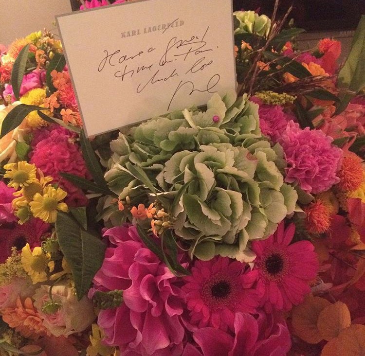 Lindas flores da Chanel! (Foto: Reprodução/Instagram)