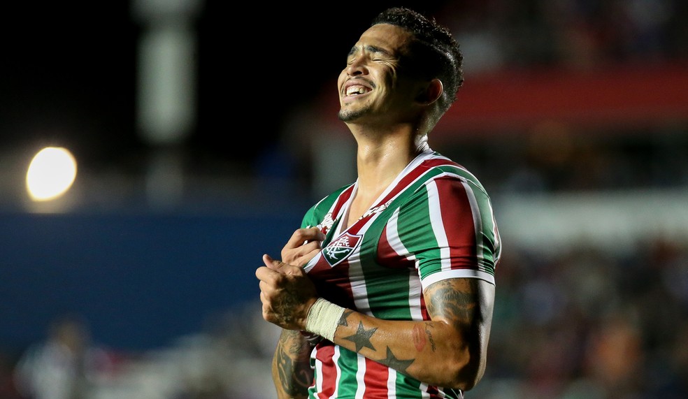 Luciano marcou o último gol do Fluminense, contra o Nacional, em outubro — Foto: Lucas Merçon / FluminenseFC