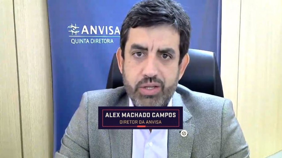 Alex Machado Campos, diretor da Anvisa � Foto: Reprodu��o