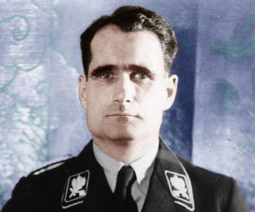 O líder nazista Rudolf Hess (Foto: Reprodução)