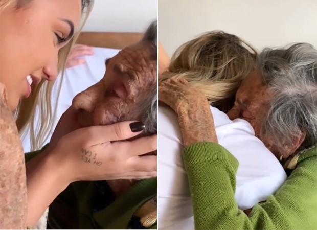 Rafa Kalimann e sua avó, dona Marcina (Foto: Reprodução Instagram)