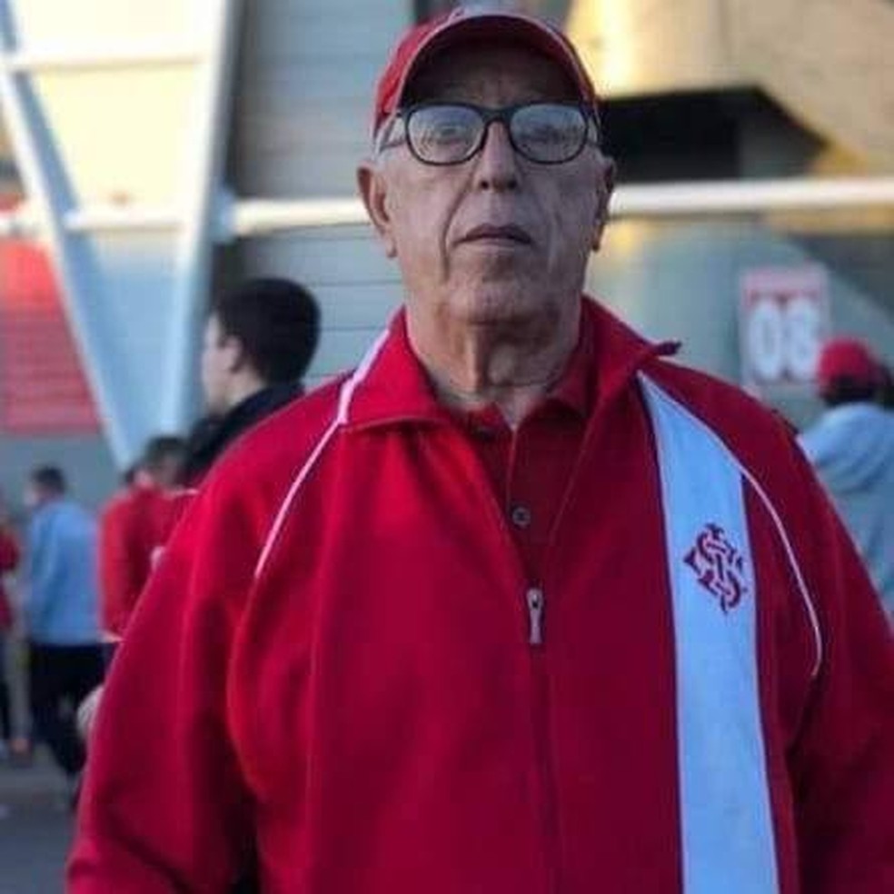 Ademir Cunha Santos era torcedor fanático do Internacional — Foto: Arquivo pessoal