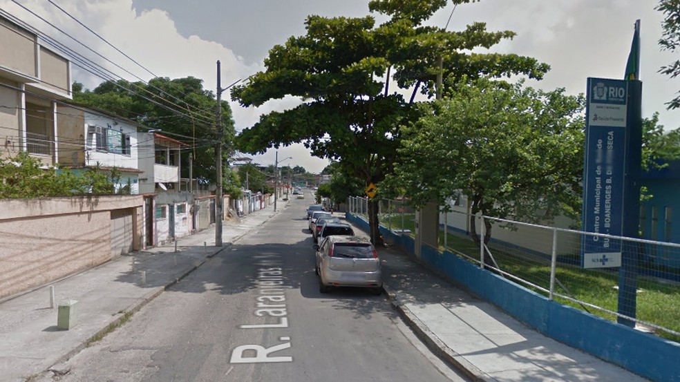 Rua em Magalhães Bastos, no Rio de Janeiro (Foto: Reprodução/ Google Street View)