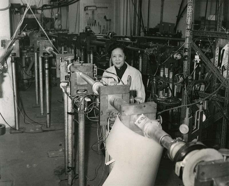 Chien-Shiung Wu, em 1963, na Universidade de Columbia (Foto: Wikimedia Commons)