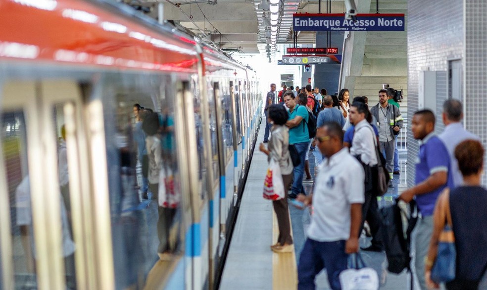 MetrÃ´ Ã© marco no caminho de um transporte mais sustentÃ¡vel em Salvador  (Foto: DivulgaÃ§Ã£)