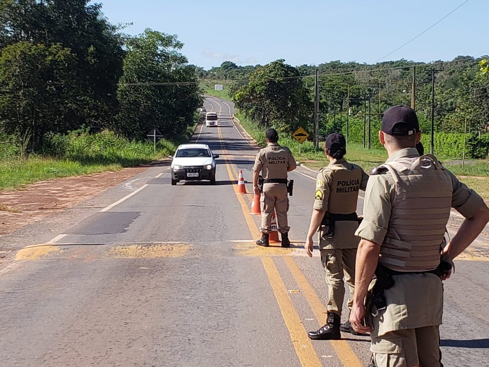 Polícia Militar deflagrou operação na manhã desta quarta — Foto: Divulgação/Polícia Militar