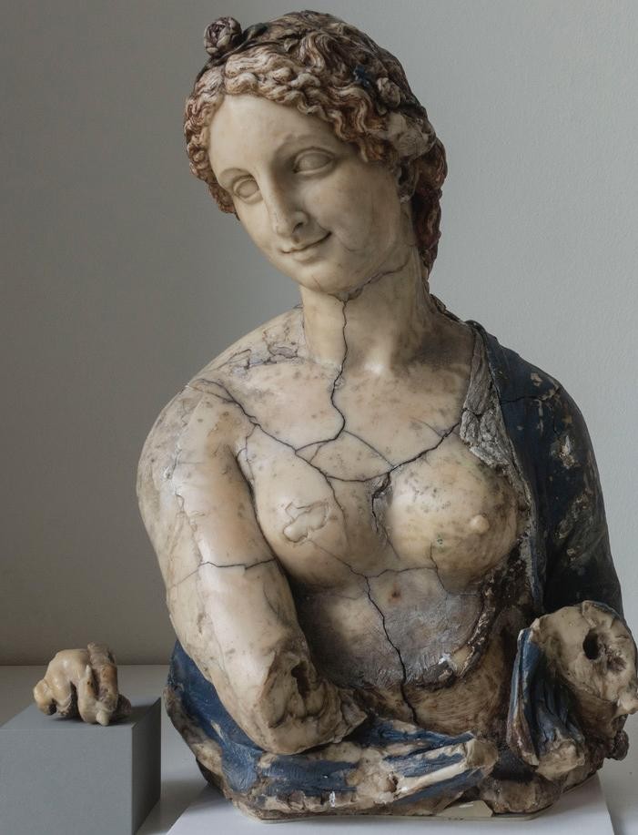 O Busto de Flora é conservado no Museu Bode, na Alemanha (Foto: SMB-SPK)