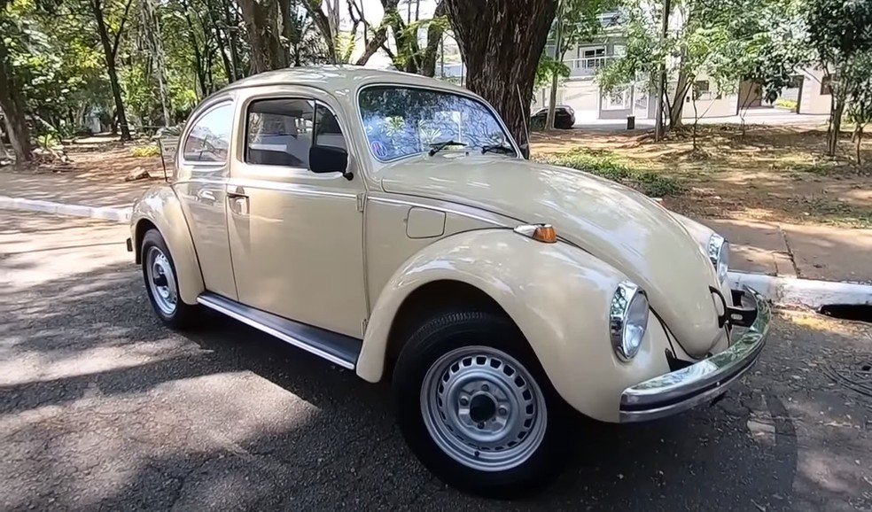 O Fusca foi produzido até 2003 e se tornou um ícone do século 20, com 23,5 milhões de vendas registradas — Foto: Reprodução