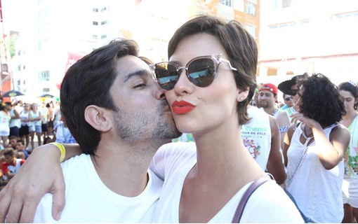 Camila Rodrigues e seu namorado