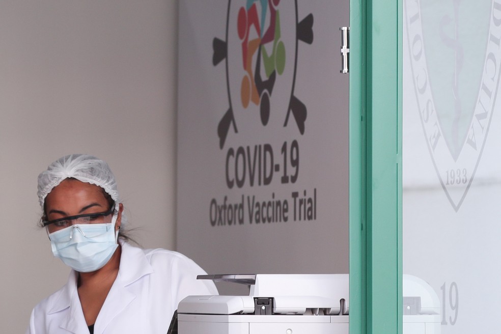 Unifesp diz que vacina de Oxford não causou reações graves em voluntários. — Foto: Amanda Perobelli/Reuters