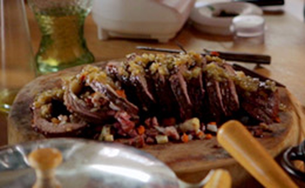 Picanha Invertida Veja Como Fazer A Carne De Forno Recheada Receitas Gshow Gshow