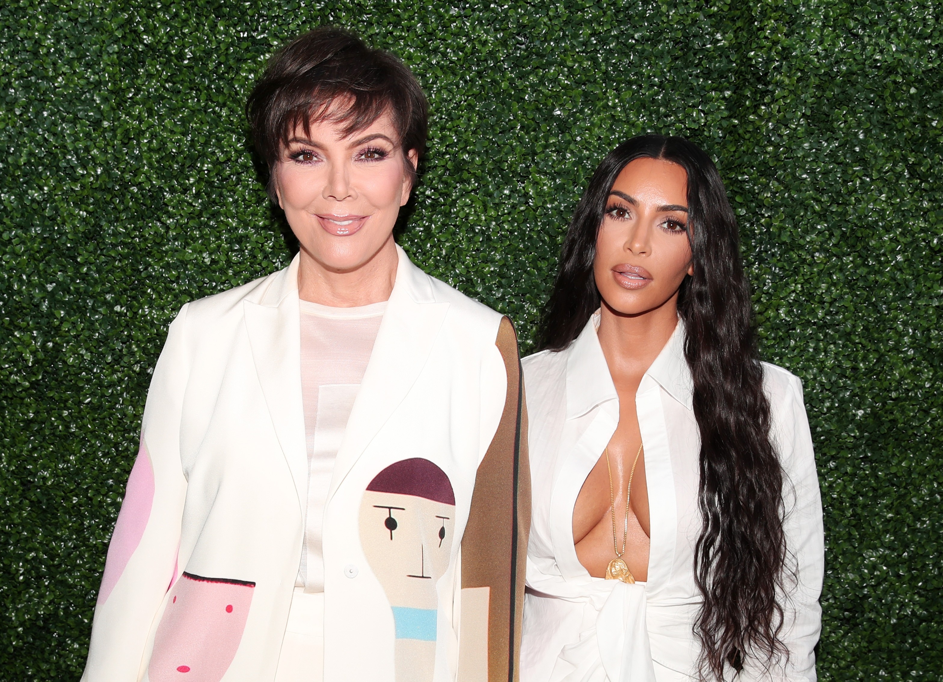 Kris Jenner e Kim Kardashian (Foto: Getty Images)