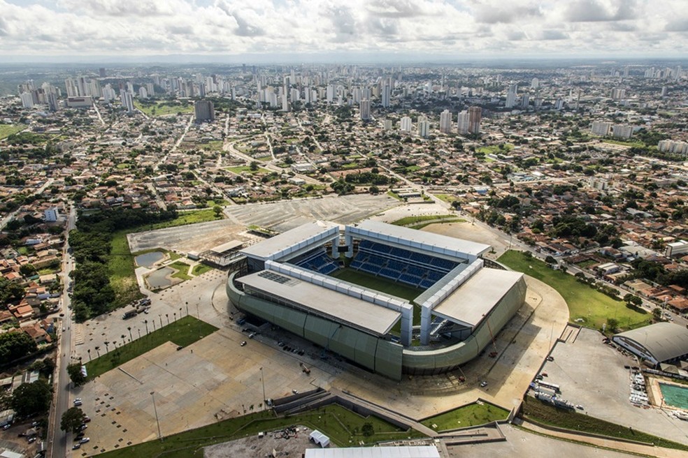 Arena Pantanal sediou cinco jogos da Copa América — Foto: Portal da Copa