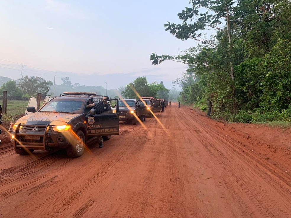 Operação da Polícia Federal mira grupo que extraía e vendia ouro ilegal da Amazônia em Mato Grosso — Foto: Polícia Federal de Mato Grosso/Assessoria