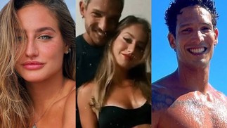 Bruna Griphao também se relacionou com o cantor João Zoli no ano passado. Nas redes sociais, eles trocavam declarações carinhosas. Até apareceram juntos em vídeos e foram vistos na praia — Foto: Reprodução/Instagram