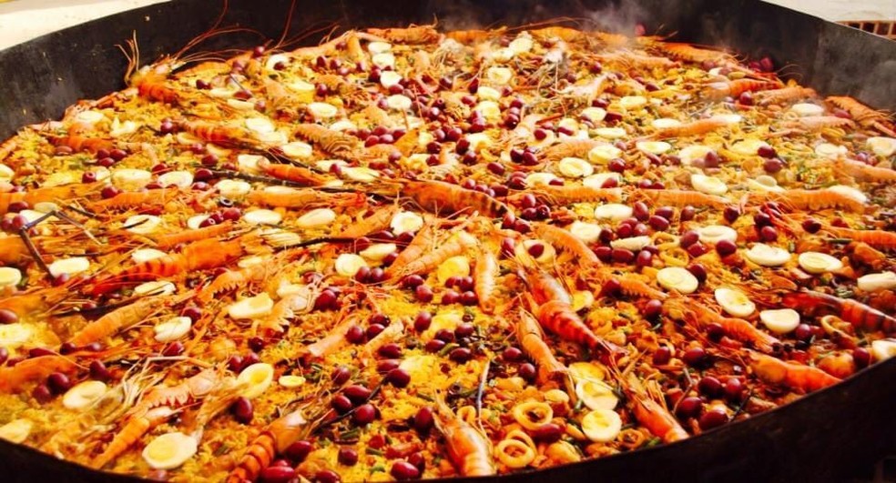 Festival Gastronômico de Paella de Itaúnas — Foto: Divulgação