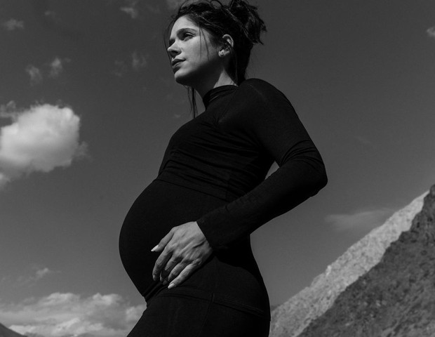 Sabrina está grávida de 32 semanas (Foto: Babuska)