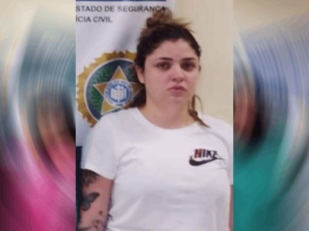 Yasmin Navarro: a dona do apê 302, onde aconteciam os golpes, segundo a polícia — Foto: Reprodução