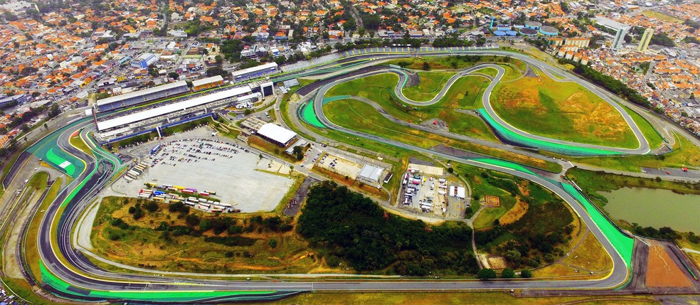 Autódromo de Interlagos, na Zona Sul de SP, é cenário do GP Brasil de Fórmula 1 — Foto: Luis Moura/Estadão Conteúdo