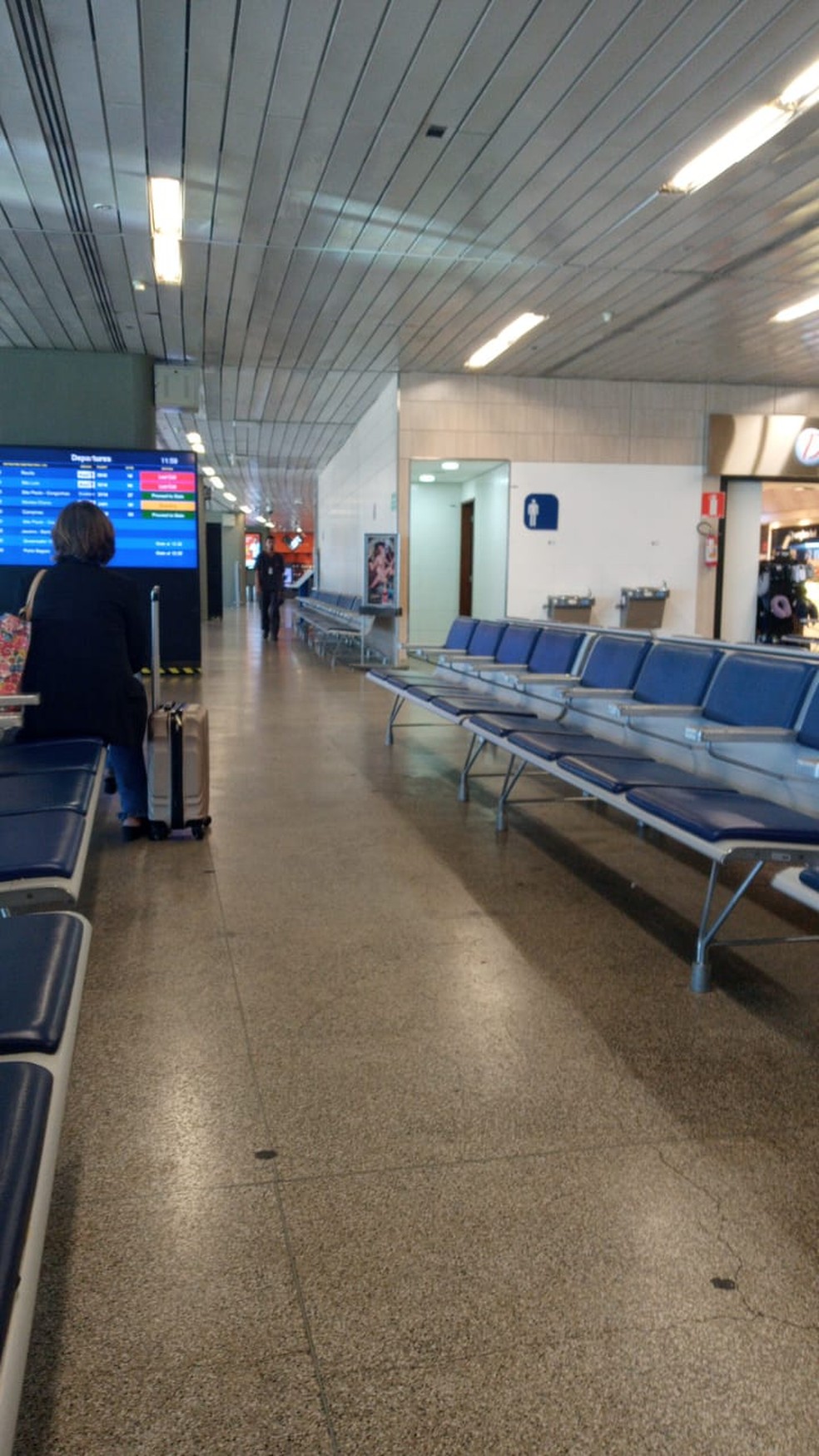 Aeroporto Internacional de Confins, na região Metropolitana de Belo Horizonte. — Foto: Redes sociais
