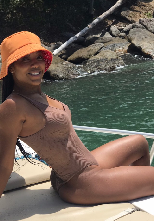 Negra Li abre álbum de férias em Ilhabela, litoral de São Paulo (Foto: Reprodução/Instagram)