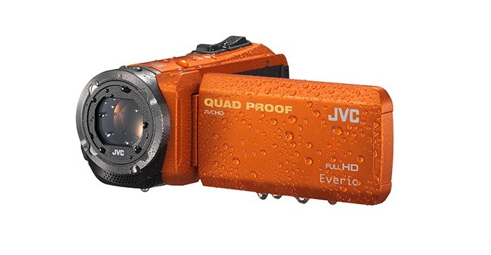 Novas filmadoras da JVC s?o ? prova d?gua e possuem zoom de 40x (Foto: Divulga??o/JVC)