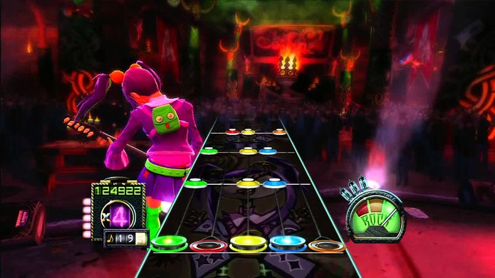 Guitar Hero Arcade de fliperama (Foto: Divulgação/Activision)