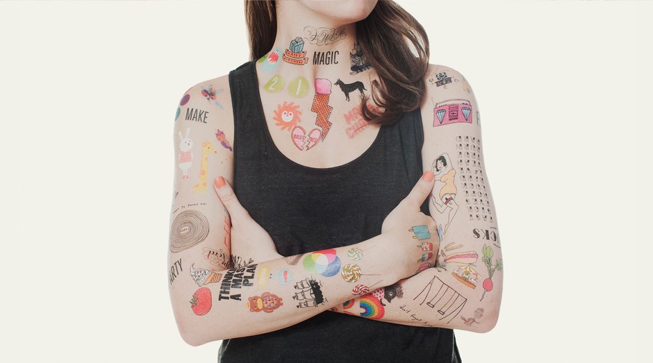 Tattly está fazendo sucesso vendendo tatuagens temporárias ao redor dos Estados Unidos (Foto: Divulgação)