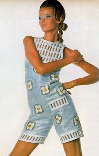 Courrèges na Vogue americana, 1967    