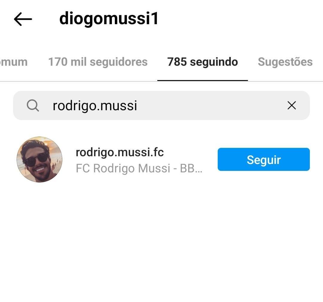 Irmãos Diogo e Rodrigo Mussi param de se seguir (Foto: Reprodução/Instagram)
