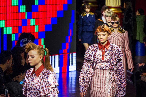 Kenzo, inverno 2017 (Foto: Getty Images)