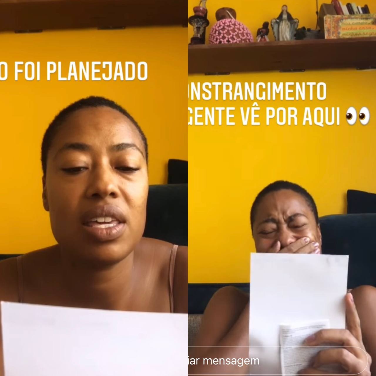 Mariana Nunes desabafa mas redes após não encontrar o seu nome na lista de elenco do filme 'Alemão 2': 'Rindo de nervoso' (Foto: Reprodução / Instagram)