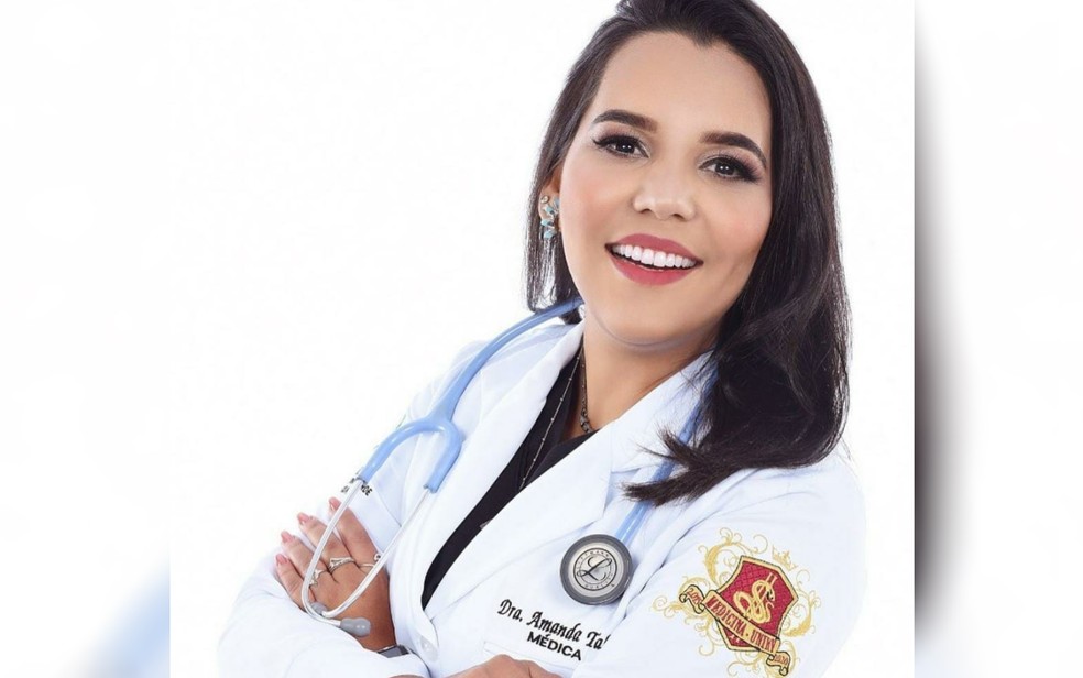 Médica Amanda Tallita morre de Covid-19, em Goiânia, Goiás — Foto: Reprodução/Facebook