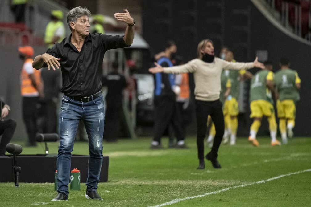 Renato Gaúcho Flamengo — Foto: Alexandre Vidal / Flamengo