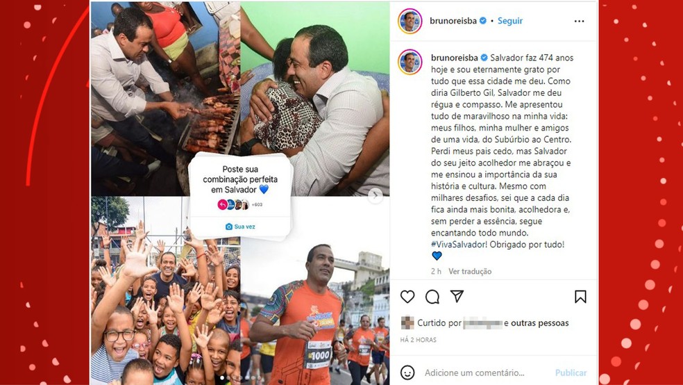 Bruno Reis — Foto: Reprodução/Redes Sociais