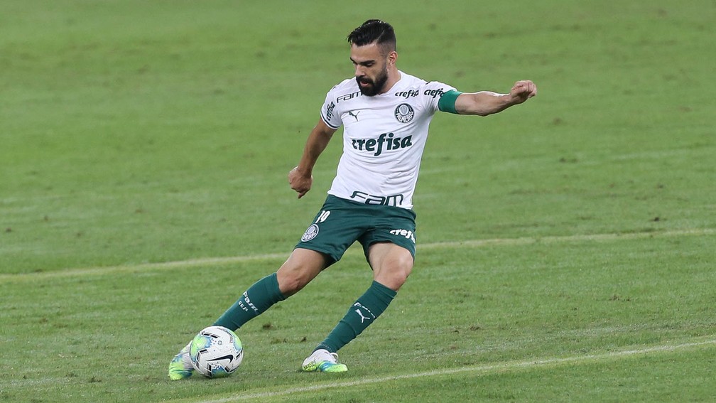 Bruno Henrique deixa o Palmeiras com quase 200 jogos — Foto: Cesar Greco/Ag. Palmeiras