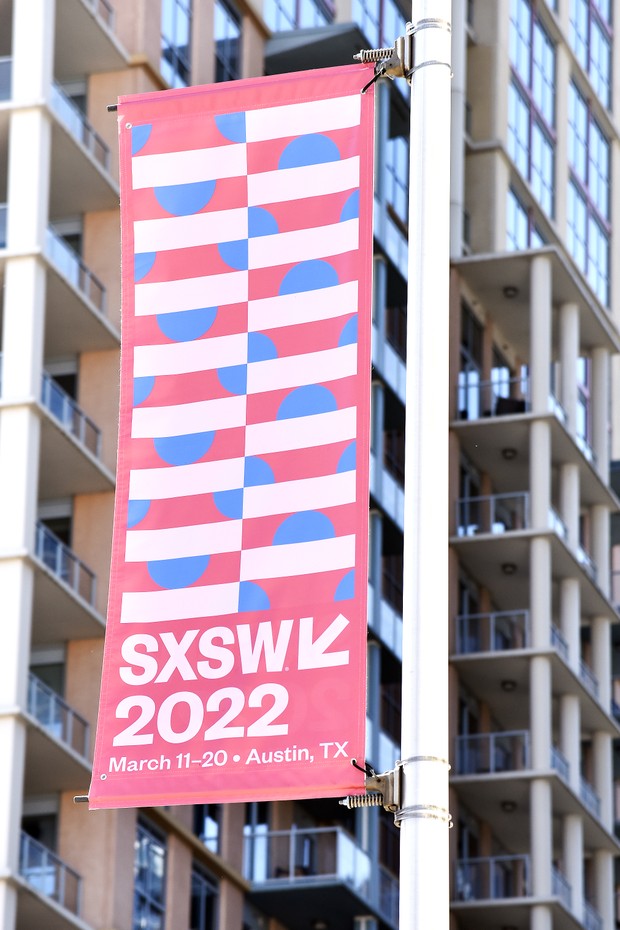 AUSTIN, TEXAS - MARCH 10: A general view of atmosphere as SXSW 2022 prepares to kick off at the Austin Convention Center on March 10, 2022 in Austin, Texas. (Photo by Tim Mosenfelder/Getty Images) (Foto: Getty Images)