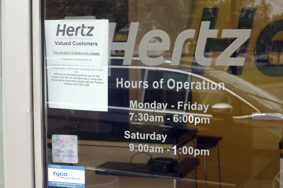 Hertz entra com pedido de recuperação judicial nos EUA | Empresas ...