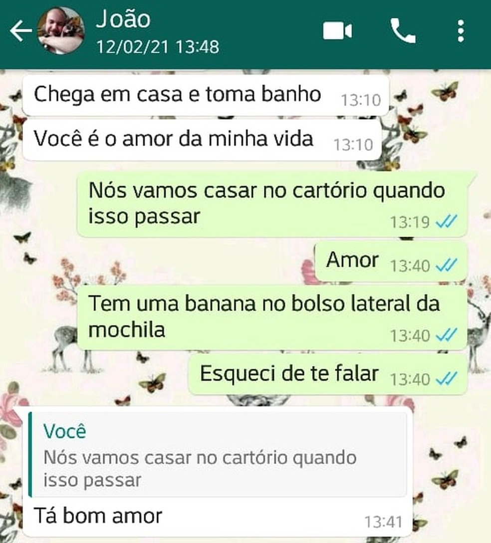 Casal tinha planos de oficializar a união — Foto: Arquivo Pessoal/Selvia Faustino