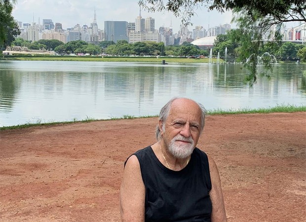 Ary Fontoura no Parque do Ibirapuera, em São Paulo (Foto: Reprodução/Instagram)