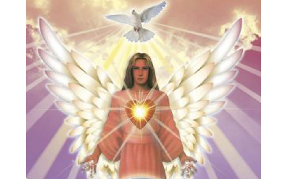 Imagem mostra uma das representaÃ§Ãµes do anjo Camael â€” Foto: ReproduÃ§Ã£o/Redes sociais