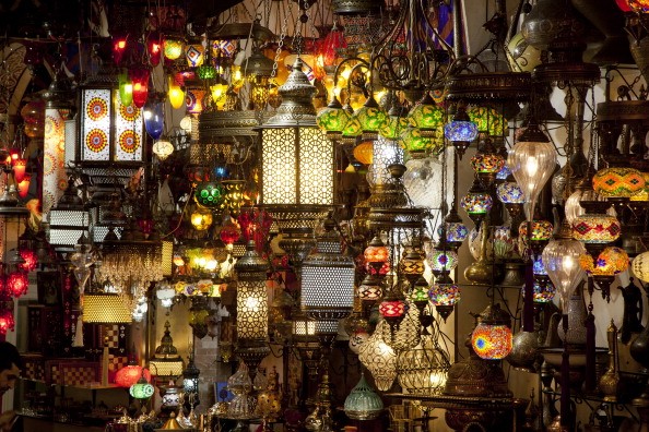 Grand Bazaar, em Istambul, Turquia (Foto: Getty Images)