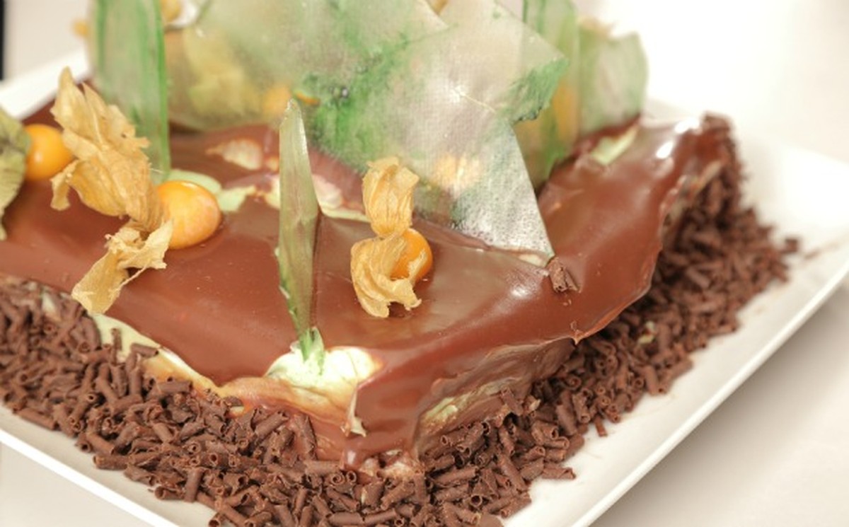 Trio composto de chocolate com wasabi e cumaru Receitas Gshow Gshow