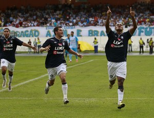 Val Barreto fez o terceiro gol dele no Parazão (Foto: Tarso Sarraf / O Liberal)