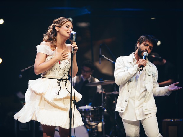Lorenza Pozza e Leandro Léo, ex-Gente Inocente, se reencotram para cantar juntos (Foto: Divulgação)