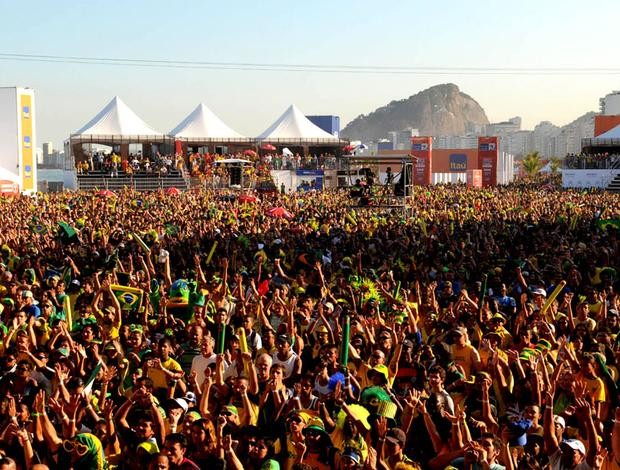 Praia De Copacabana Terá Fifa Fan Fest Com Telão E Shows Em Dias De Jogos Do Brasil Na Copa